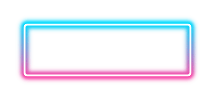 Neon Light Frame png