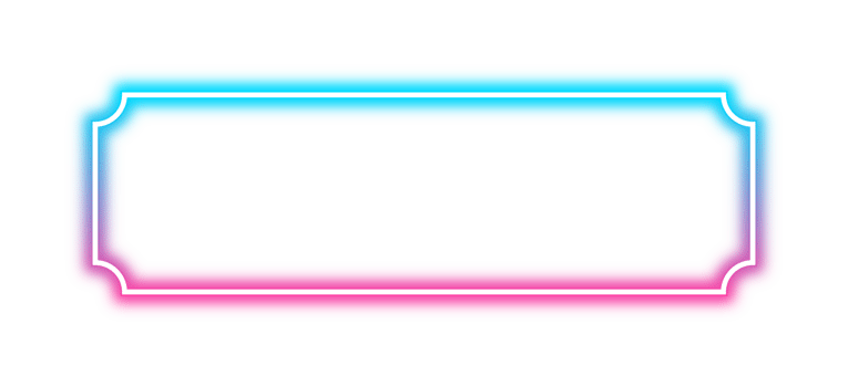 Neon Light Frame png