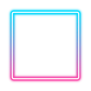 Neon Light Frame png
