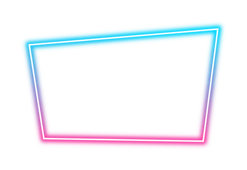 Neon Light Frame png