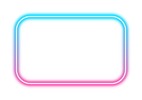 Neon Light Frame png