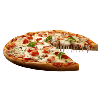 AI generated Pizza Slices on Transparent background - Ai Generated png