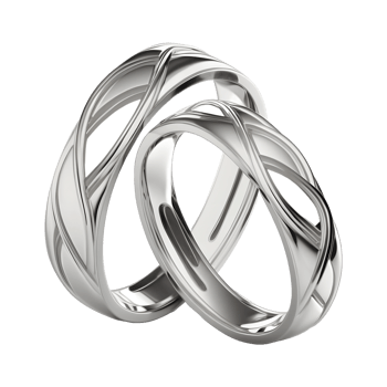 AI generated Couple Ring on Transparent background - Ai Generated png
