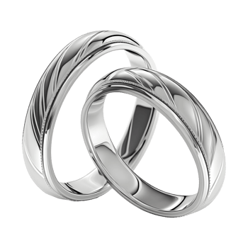 AI generated Couple Ring on Transparent background - Ai Generated png
