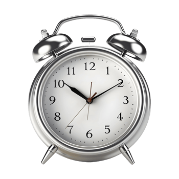 AI generated Alarm Clock on Transparent background - Ai Generated png