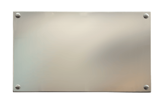 metal badge with rivets png