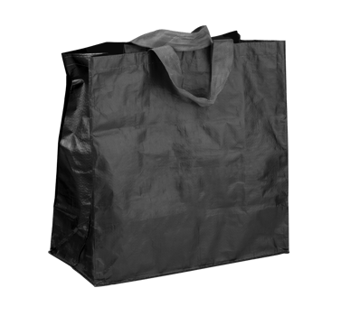 Plastic Bag, black plastic shopping bag, png