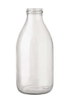 empty milk bottle png
