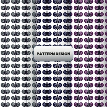 Pattern design Template for clothing vector