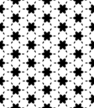 Black seamless abstract pattern. Overlay for background and backdrop. Ornamental design. PNG graphic illustration with transparent background.