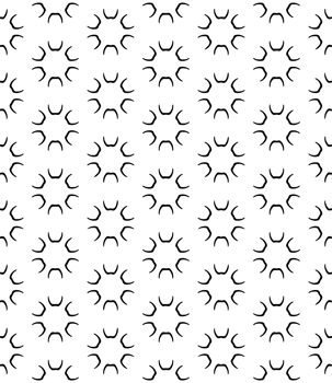 Black seamless abstract pattern. Overlay for background and backdrop. Ornamental design. PNG graphic illustration with transparent background.
