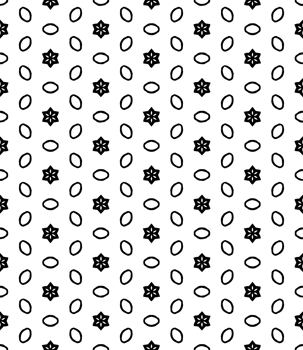 Black seamless abstract pattern. Overlay for background and backdrop. Ornamental design. PNG graphic illustration with transparent background.