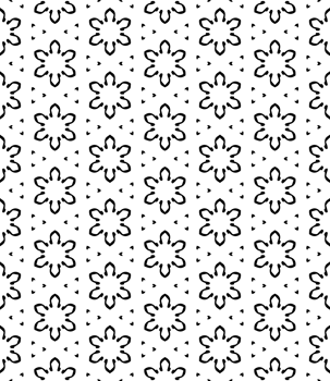 Black seamless abstract pattern. Overlay for background and backdrop. Ornamental design. PNG graphic illustration with transparent background.