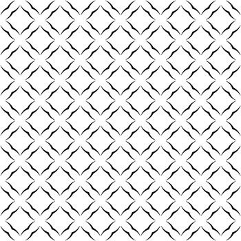 Black seamless abstract pattern. Overlay for background and backdrop. Ornamental design. PNG graphic illustration with transparent background.