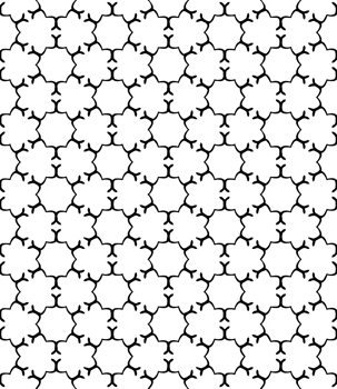 Black seamless abstract pattern. Overlay for background and backdrop. Ornamental design. PNG graphic illustration with transparent background.