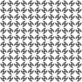 Black seamless abstract pattern. Overlay for background and backdrop. Ornamental design. PNG graphic illustration with transparent background.