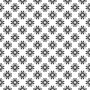 Black seamless abstract pattern. Overlay for background and backdrop. Ornamental design. PNG graphic illustration with transparent background.