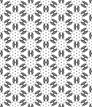 Black seamless abstract pattern. Overlay for background and backdrop. Ornamental design. PNG graphic illustration with transparent background.