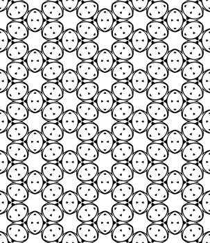 Black seamless abstract pattern. Overlay for background and backdrop. Ornamental design. PNG graphic illustration with transparent background.
