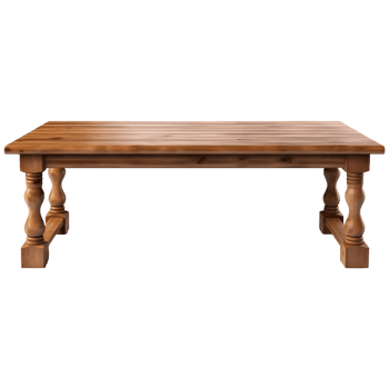 AI generated Wooden Table on Transparent background - Ai Generated png