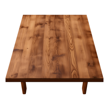 AI generated Wooden Table on Transparent background - Ai Generated png