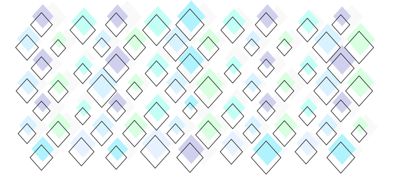 pastel colorful squares with outline pattern design transparent background png