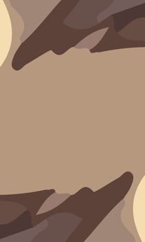 Aesthetic brown abstract background with copy space area. Suitable for poster and banner vector
