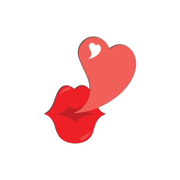 Romantic love elements. Valentine's day cute illustrations. Decorative love elements for festive design. Valentine icon vector. Different romantic objects vector
