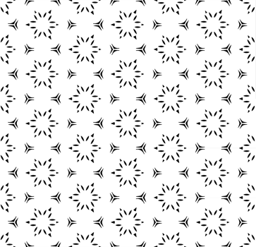 Black seamless abstract pattern. Overlay for background and backdrop. Ornamental design. PNG graphic illustration with transparent background.