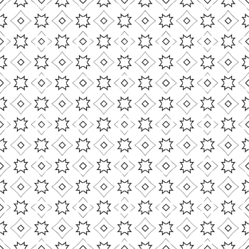 Black seamless abstract pattern. Overlay for background and backdrop. Ornamental design. PNG graphic illustration with transparent background.