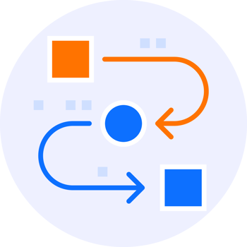 flow chart diagram modern icon clipart illustration png