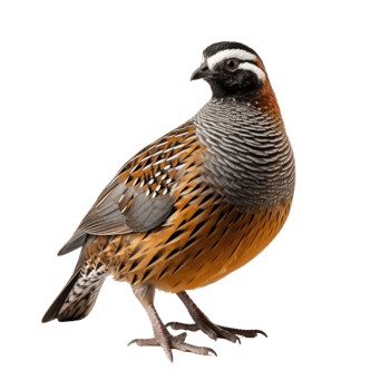 AI generated Realistic Himalayan Quail Illustration, on transparent background. png