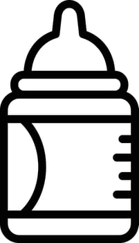 Milk Bottle Vector Icon