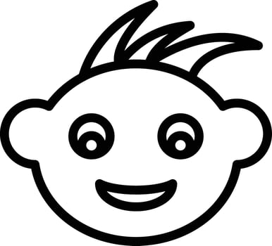 Baby Boy Vector Icon