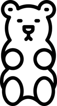 Gummy Bear Vector Icon