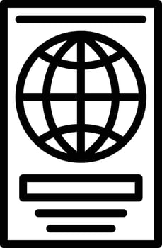 Passport Vector Icon