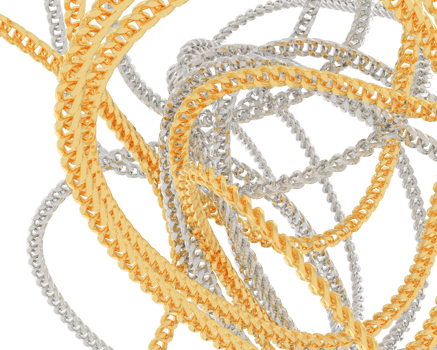 Jewelry isolated on background. 3d rendering - illustration png