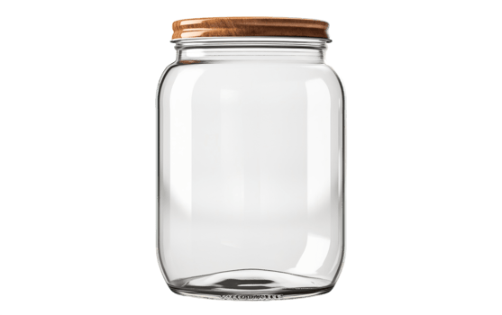 Mason Jar on White Transparent Background png