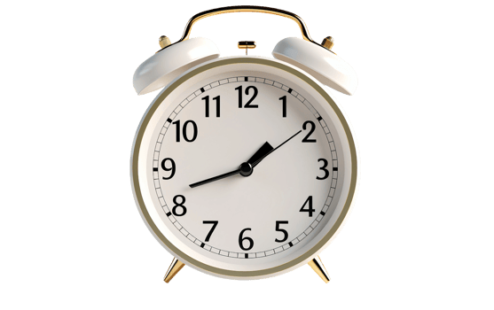 AI generated Alarm Clock on Transparent Background, PNG format