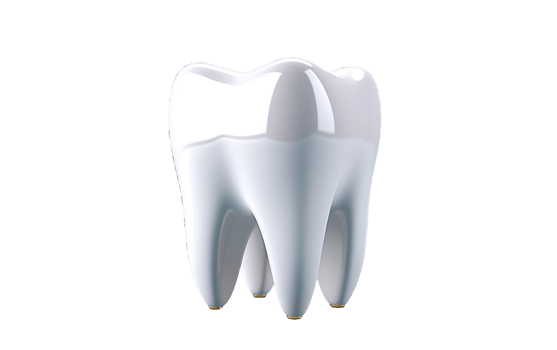 AI generated Tooth on Transparent Background png