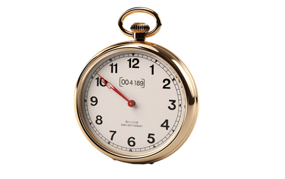 AI generated Stopwatch on Transparent Background 8k png
