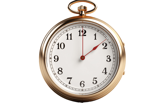 AI generated Stopwatch on Transparent Background png