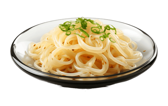 AI generated Pasta Noodles Isolated on Transparent Background png