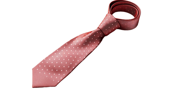 AI generated Transparent Background Tie Isolated Generative AI png