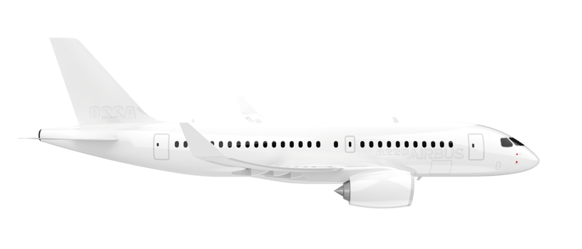 Flying airplane isolated on background. 3d rendering - illustration png