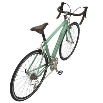 Fast bike isolated on background. 3d rendering - illustration png