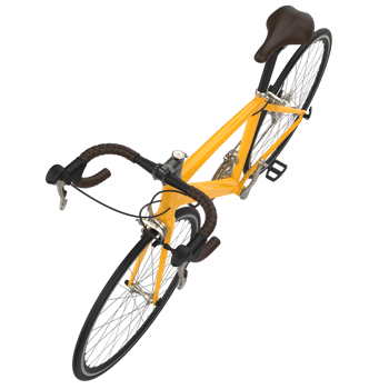 Fast bike isolated on background. 3d rendering - illustration png
