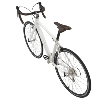Fast bike isolated on background. 3d rendering - illustration png
