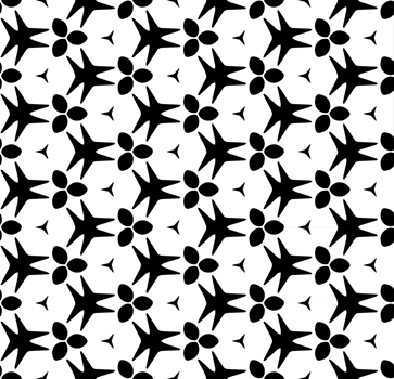 Black seamless abstract pattern. Overlay for background and backdrop. Ornamental design. PNG graphic illustration with transparent background.