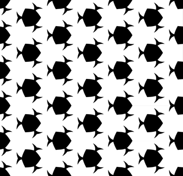 Black seamless abstract pattern. Overlay for background and backdrop. Ornamental design. PNG graphic illustration with transparent background.